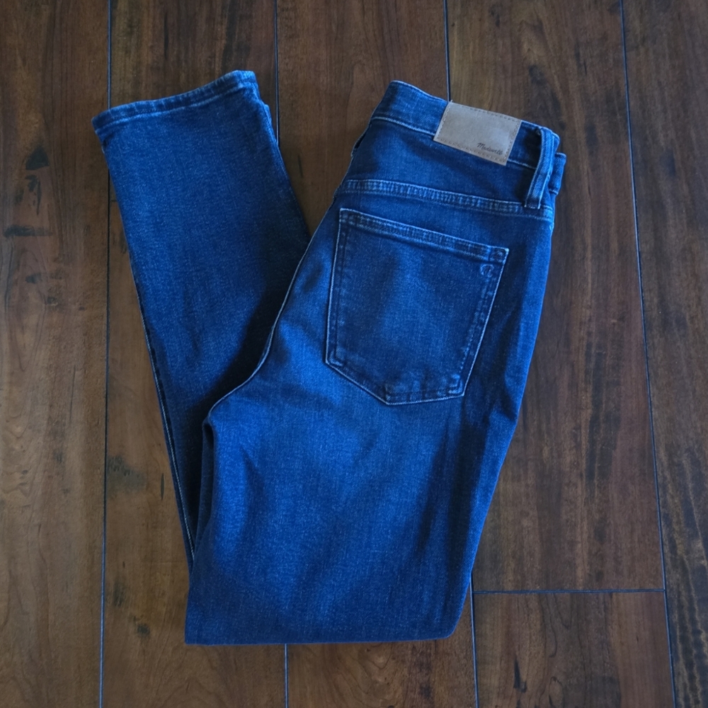 Madewell The Perfect Vintage Jeans Women's Dark Blue Stretch Denim Size 26 - Picture 6 of 12